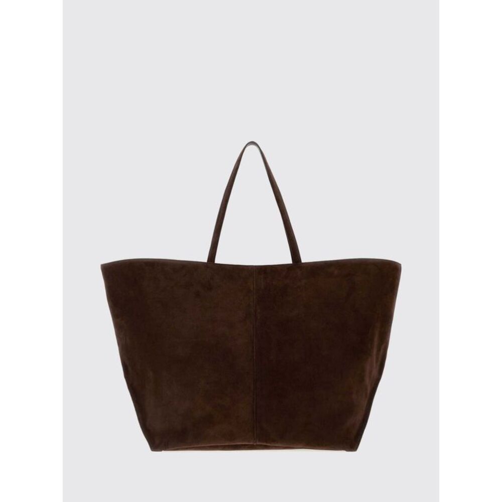 Jil Sander Women Large Linea Suede Tote Bag Jil Sander With Double Handle